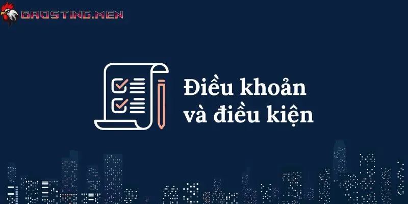 Khi tạo tài khoản cần lưu ý đến điều khoản điều kiện